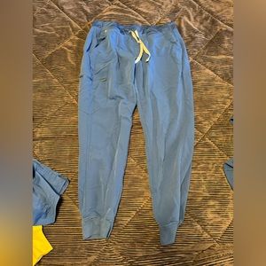 Figs royal blue joggers